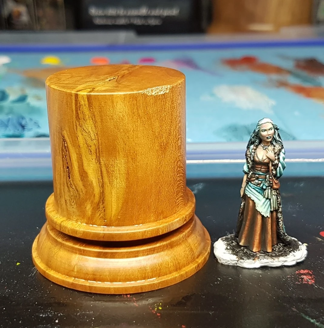 The Plinth is the Wooden Handle